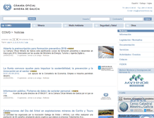 Tablet Screenshot of camaraminera.org